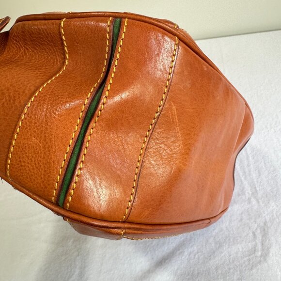 DOONEY & BOURKE Florentine British Tan Side Pocket Hobo - Picture 4 of 16
